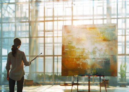 Peinture & Métamorphose: Comment Dessiner des Espaces Intimes dans un Vaste Open Space